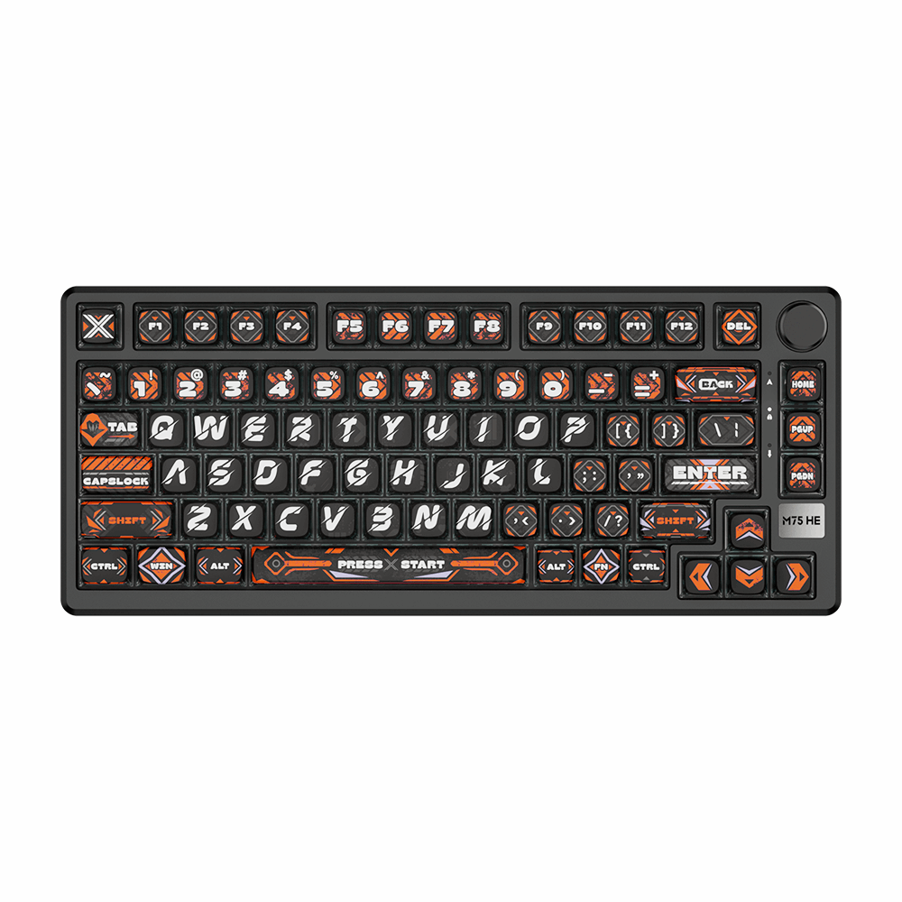 ROYAL KLUDGE M75 HE Magnetic Switch Wired Mechanical Keyboard