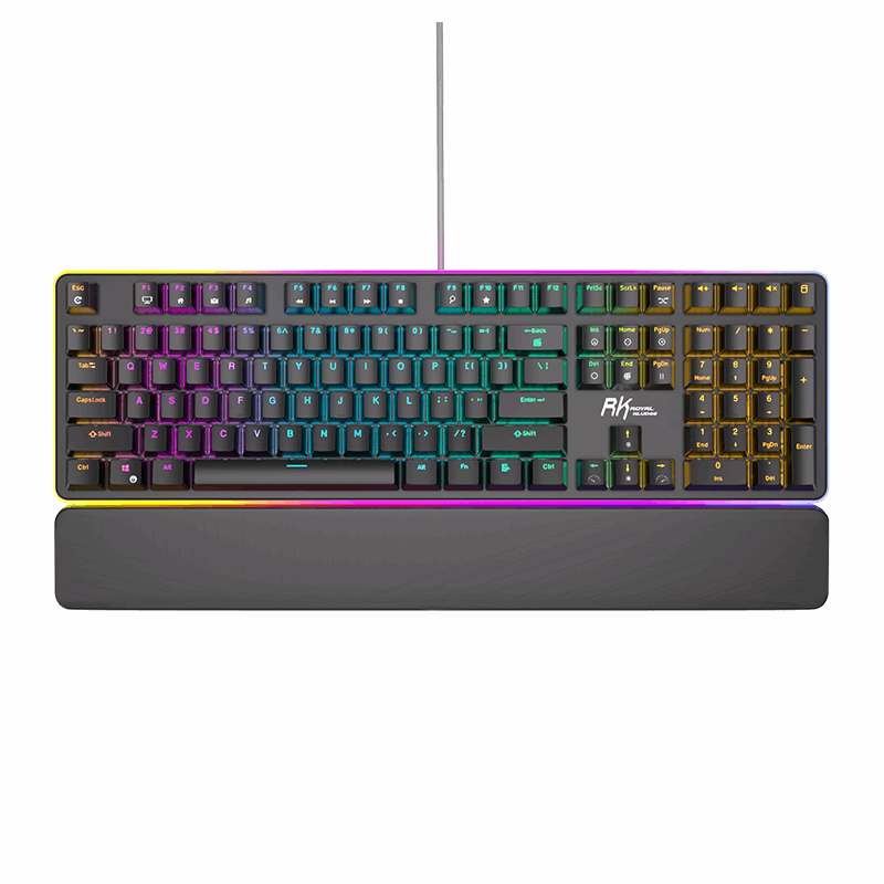 RK ROYAL KLUDGE RK918 Wired Mechanical Keyboard