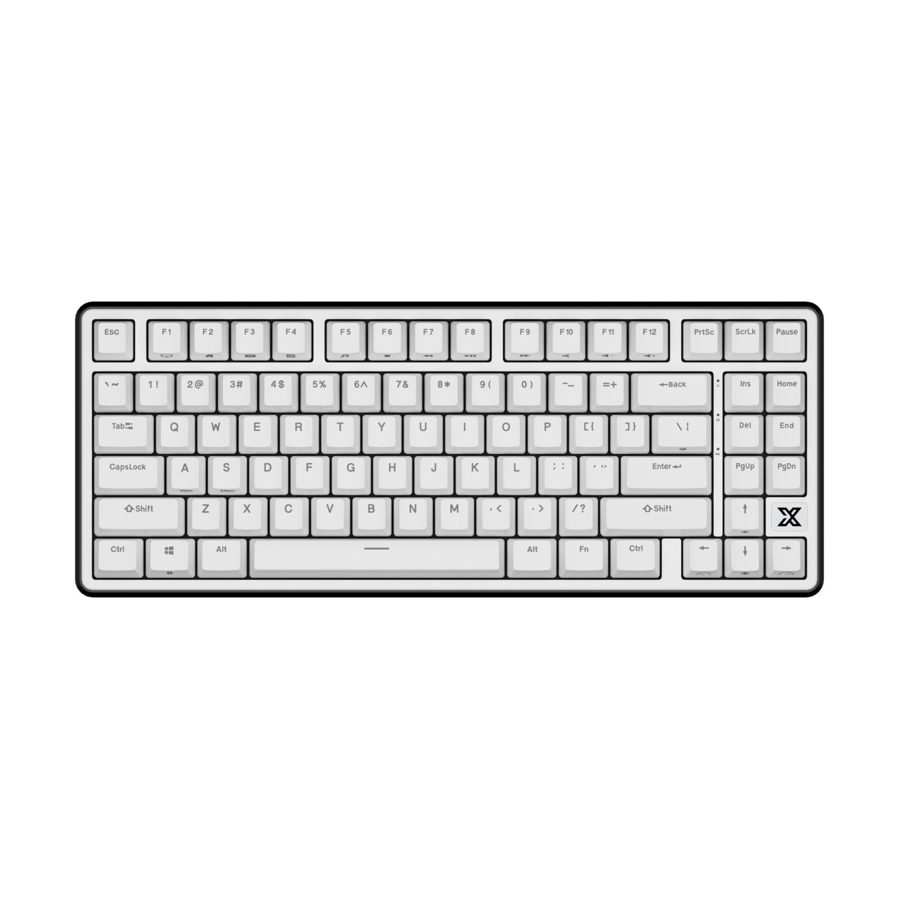 RK ROYAL KLUDGE X87 Wired Mechanical Keyboard