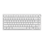 mechanical gaming keyboard with rotary knob and compact layout