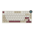 Teclado Mecânico Sem Fio de Perfil Baixo RK ROYAL KLUDGE N80