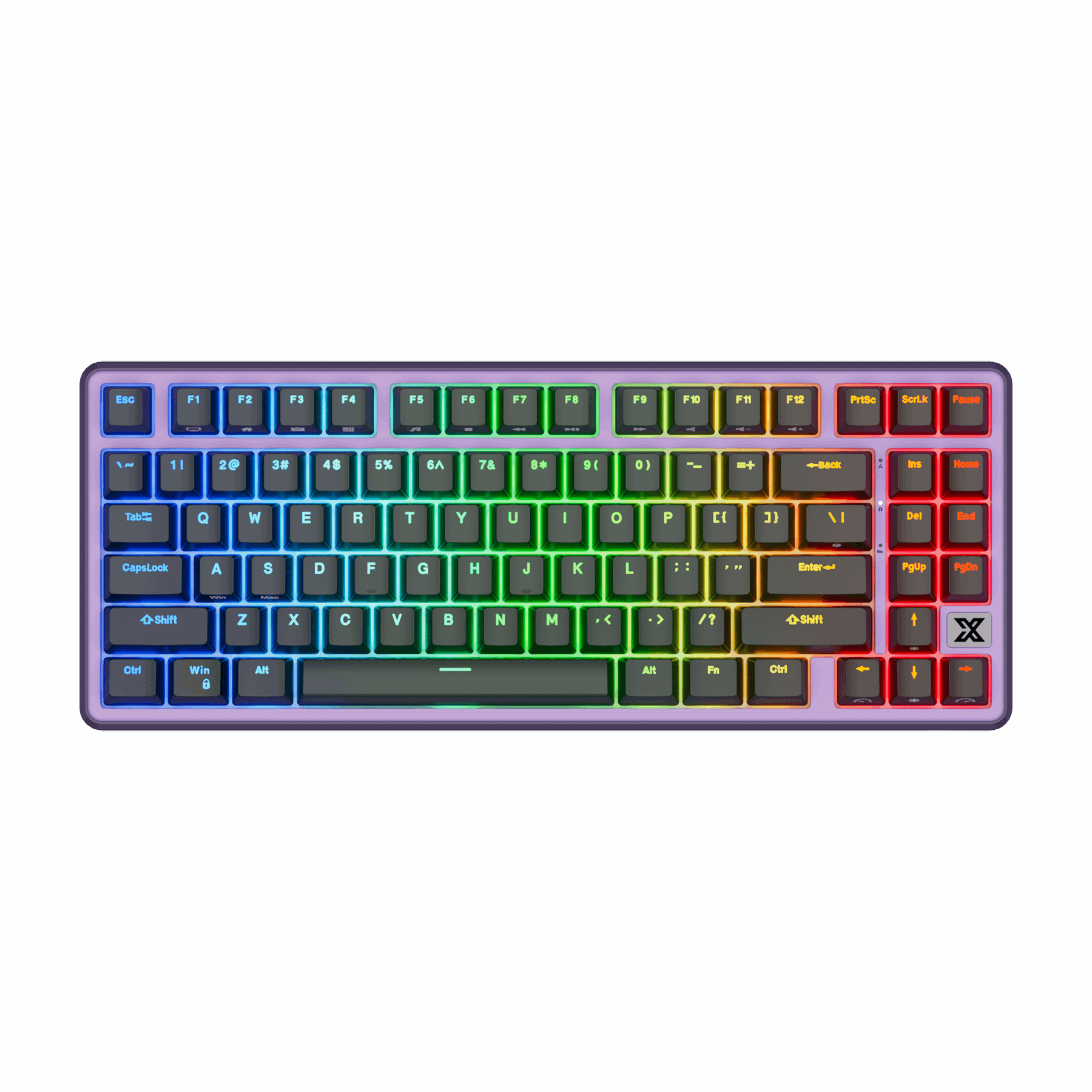 RK ROYAL KLUDGE X87 Wired Mechanical Keyboard