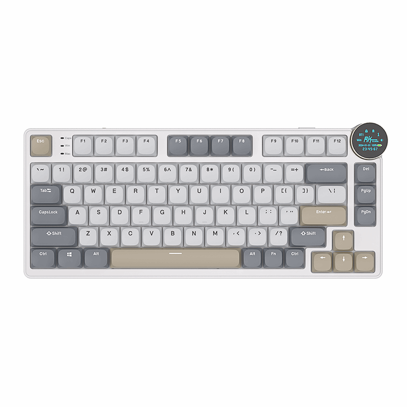RK ROYAL KLUDGE N80 Low Profile Wireless Mechanical Keyboard Main image