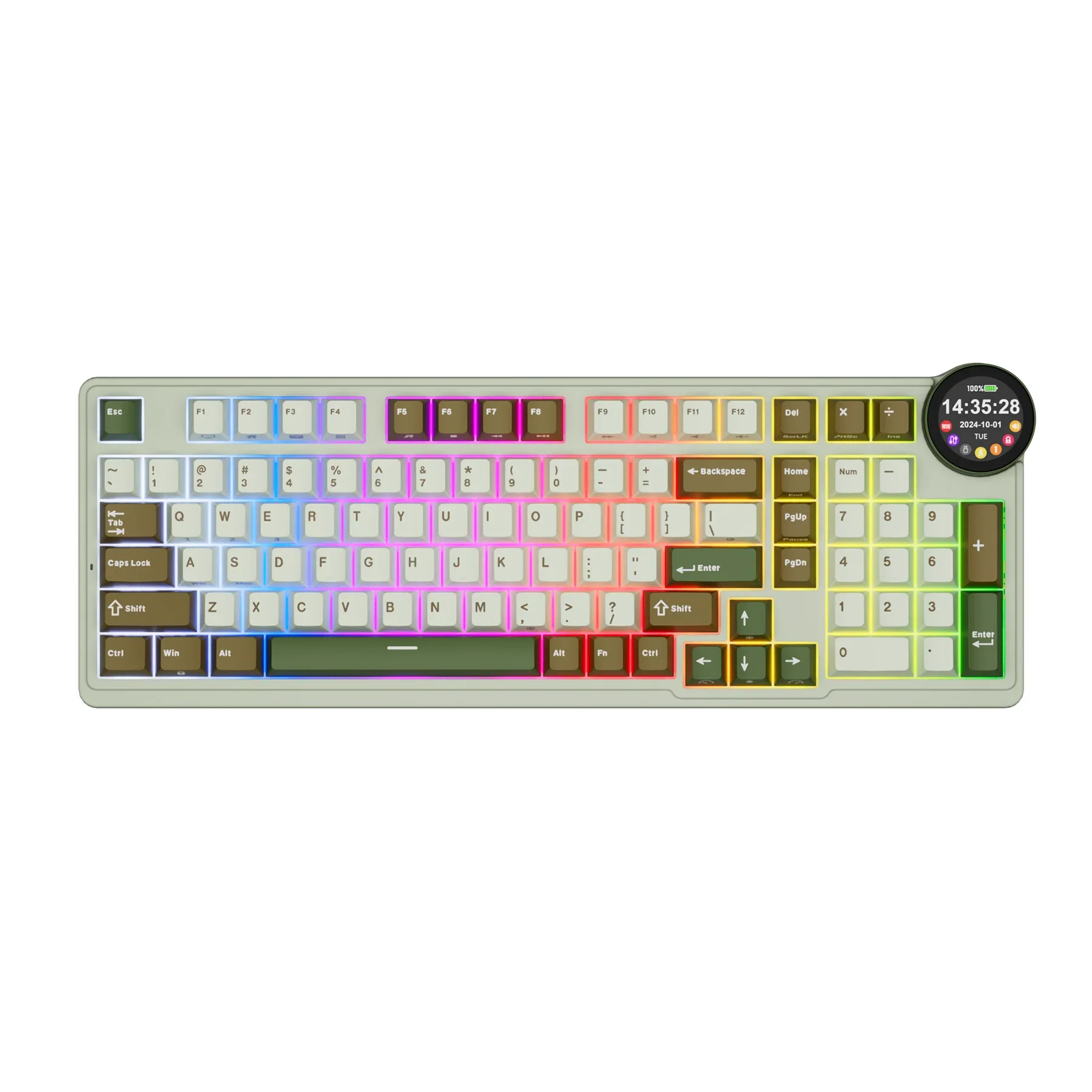 RK ROYAL KLUDGE N99 Wireless Mechanical Keyboard