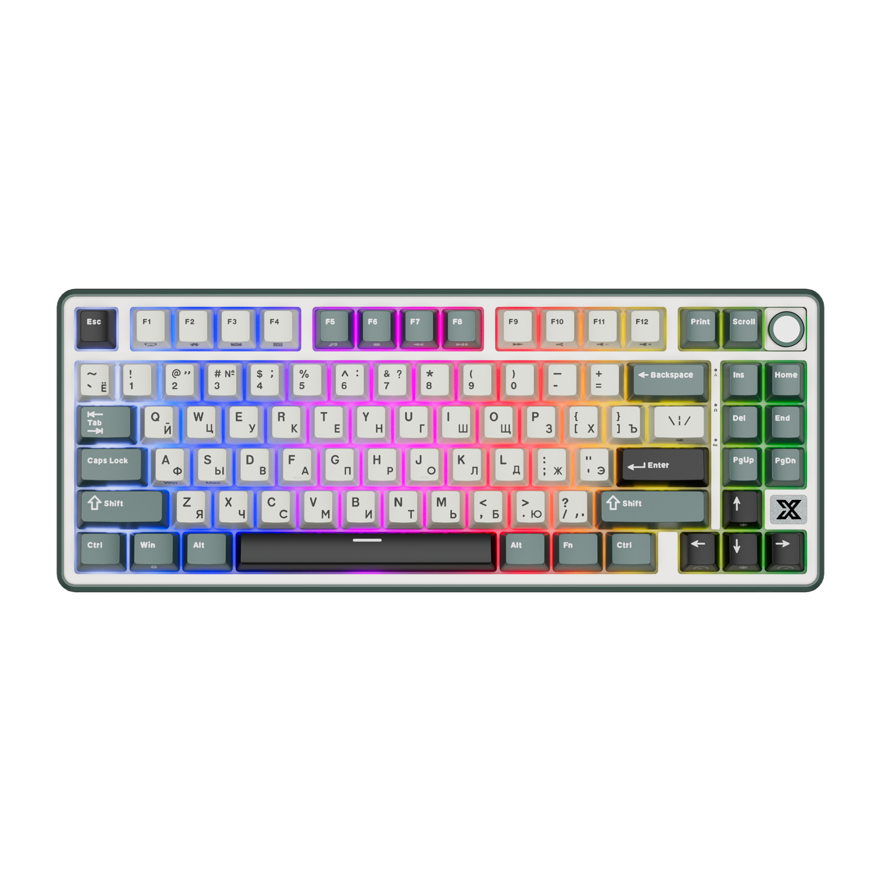RK ROYAL KLUDGE X87 Wired Mechanical Keyboard