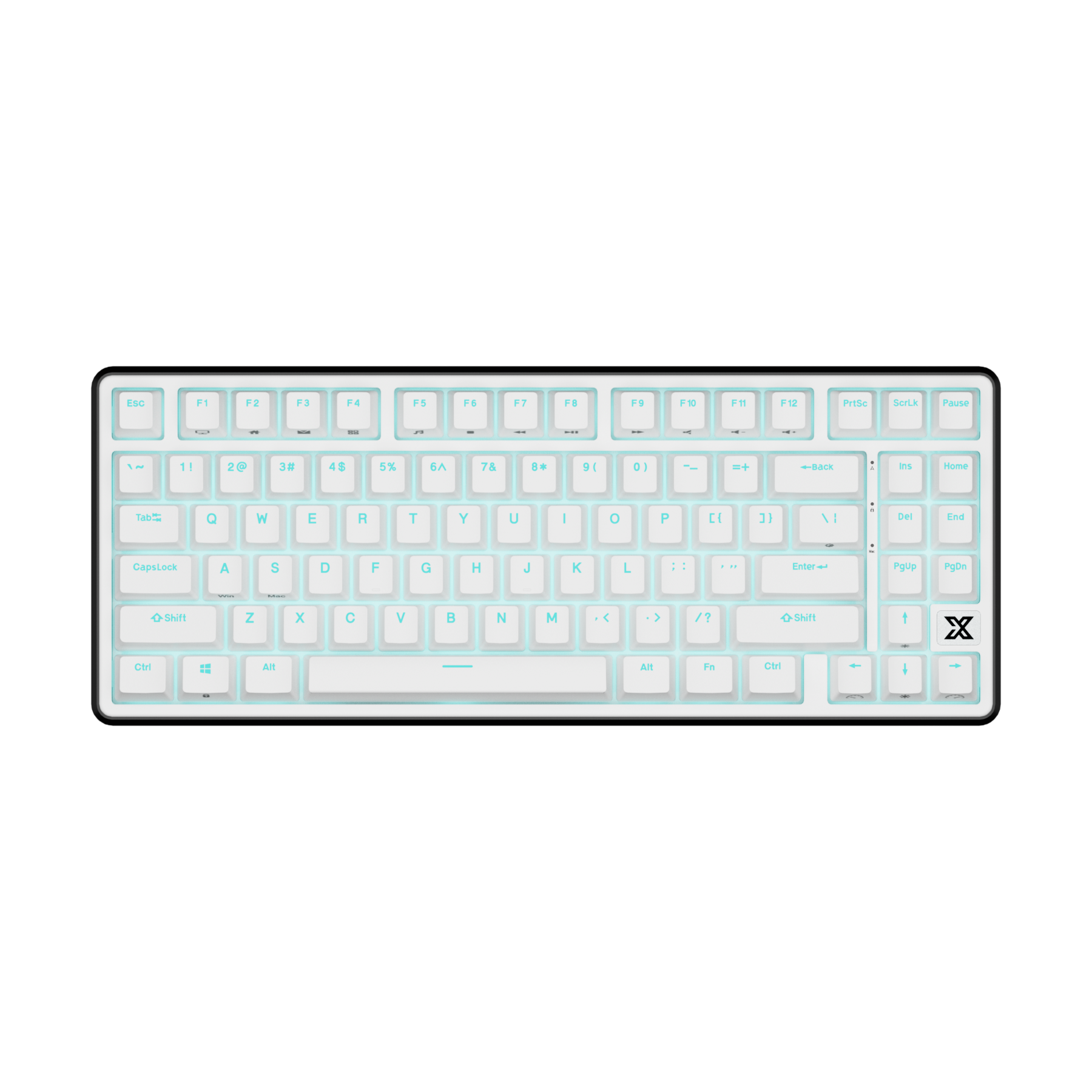 RK ROYAL KLUDGE X87 Wired Mechanical Keyboard