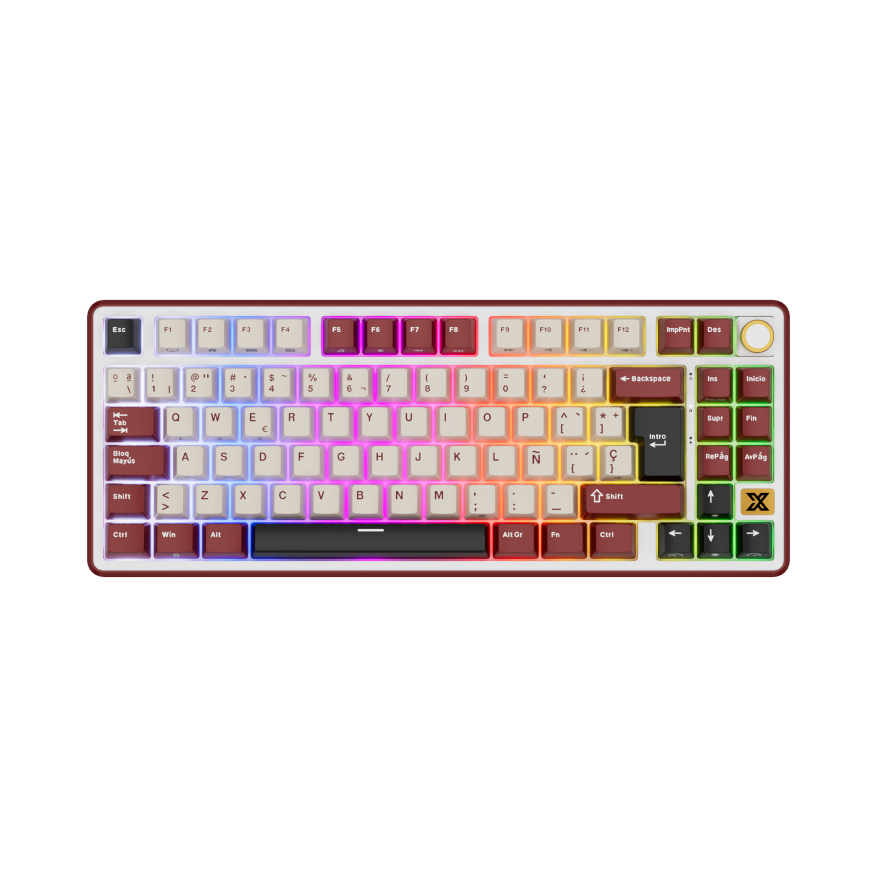 RK ROYAL KLUDGE X87 Wired Mechanical Keyboard