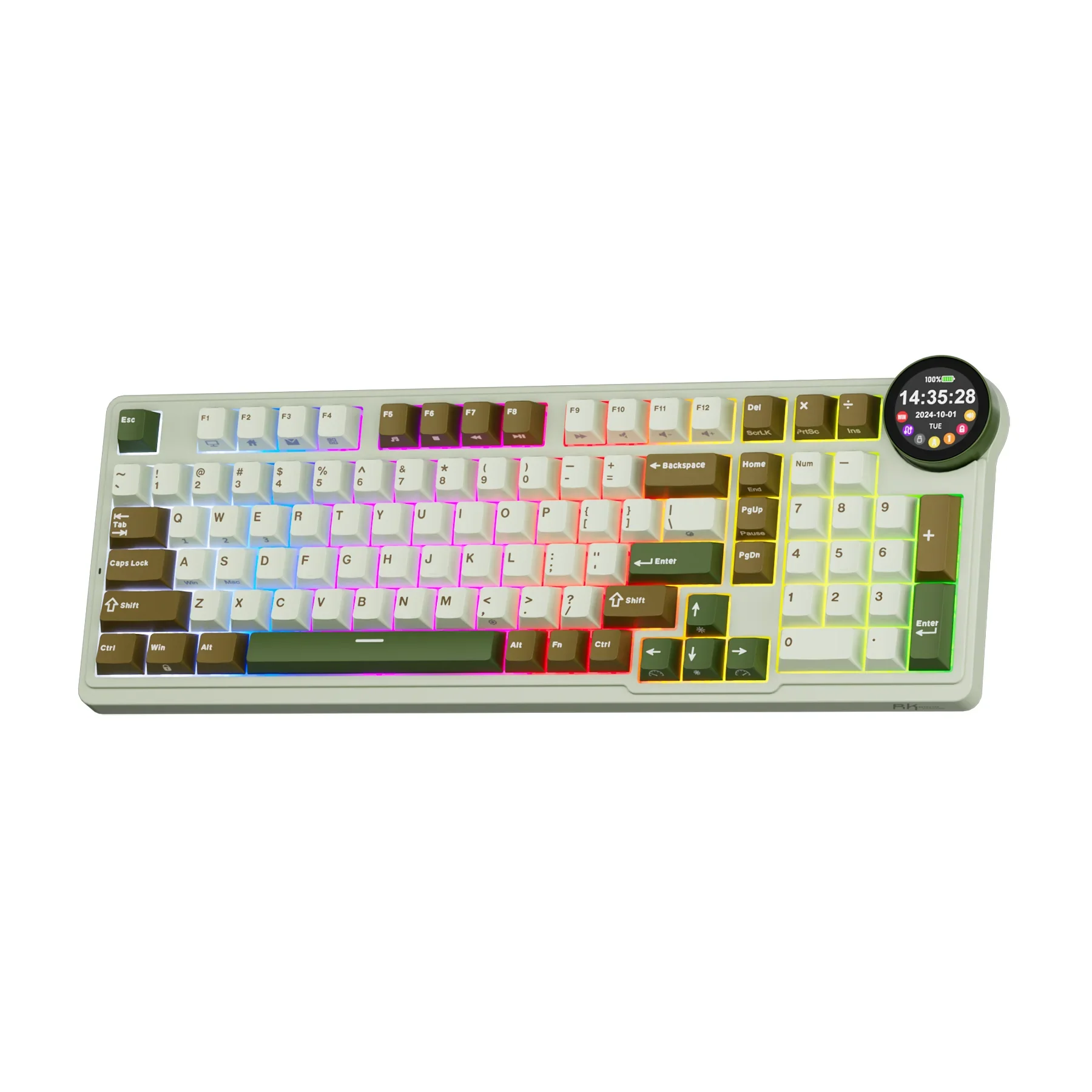 RK ROYAL KLUDGE N99 Wireless Mechanical Keyboard