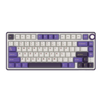 mechanical gaming keyboard with rotary knob and compact layout