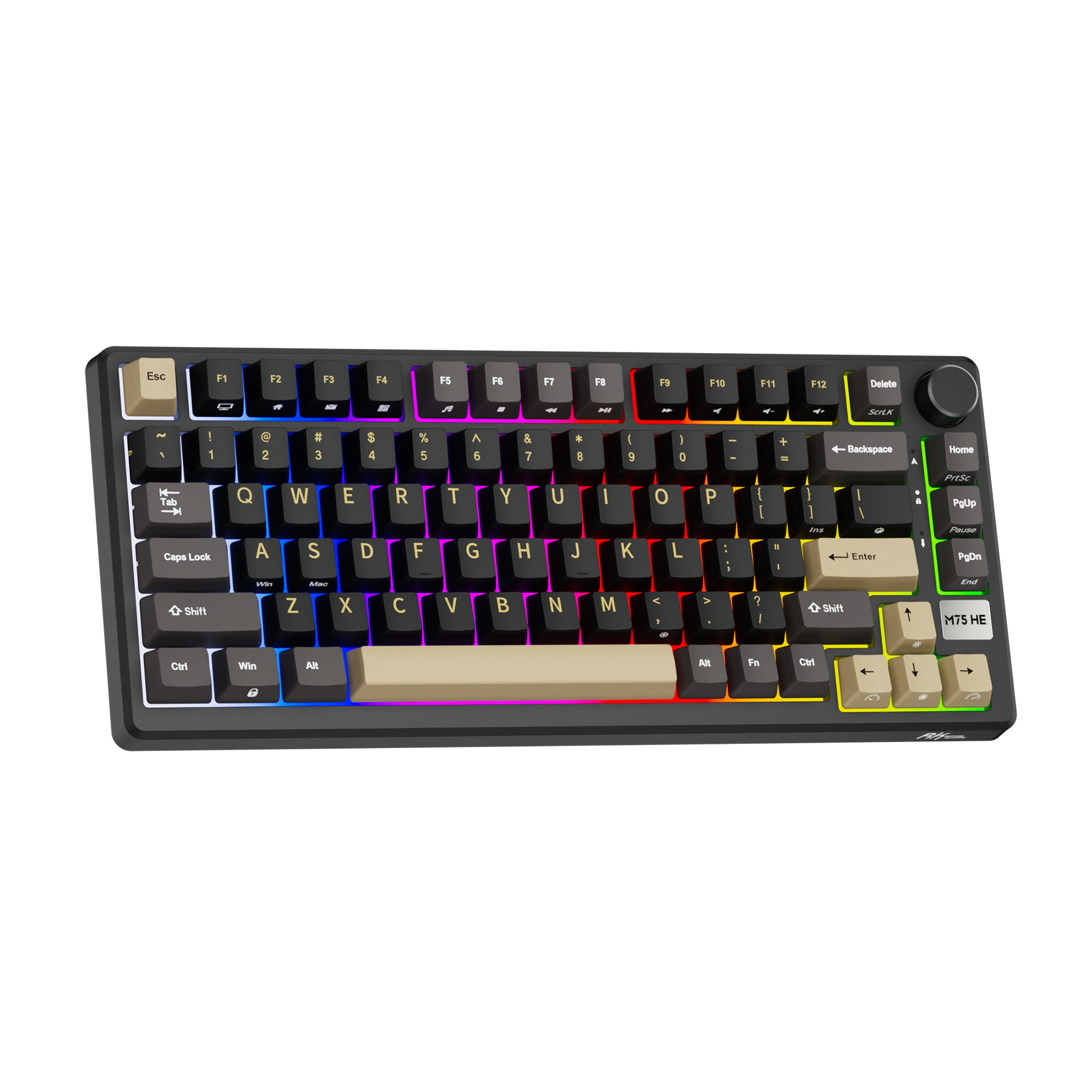 ROYAL KLUDGE M75 HE Magnetic Switch Wired Mechanical Keyboard