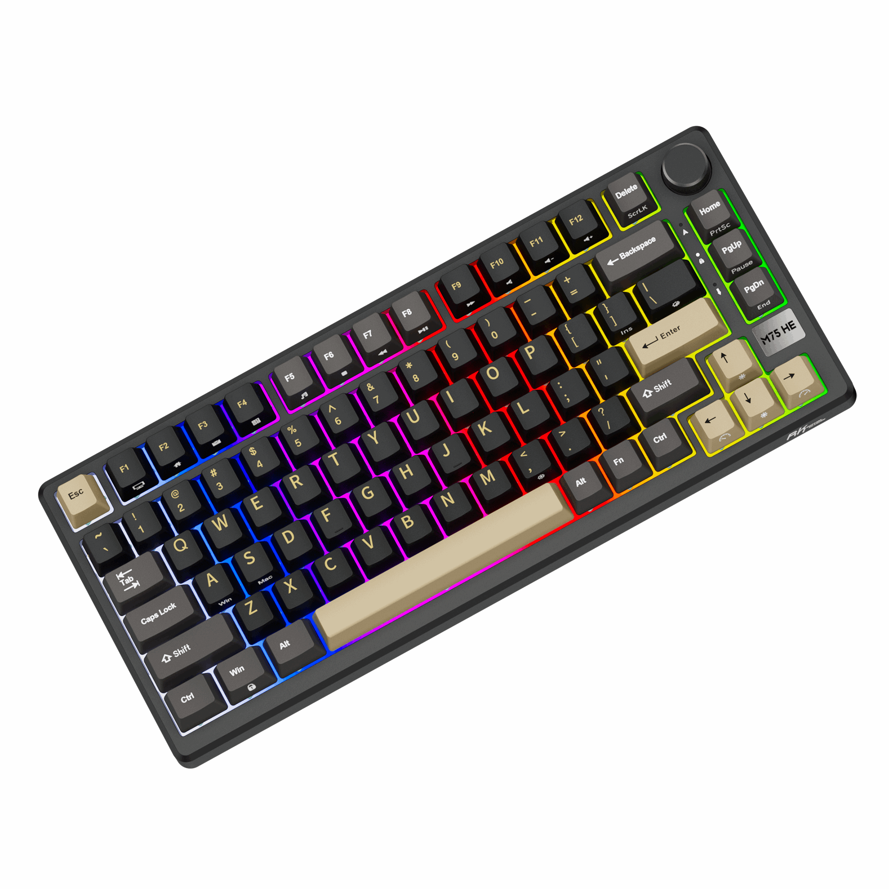 ROYAL KLUDGE M75 HE Magnetic Switch Wired Mechanical Keyboard
