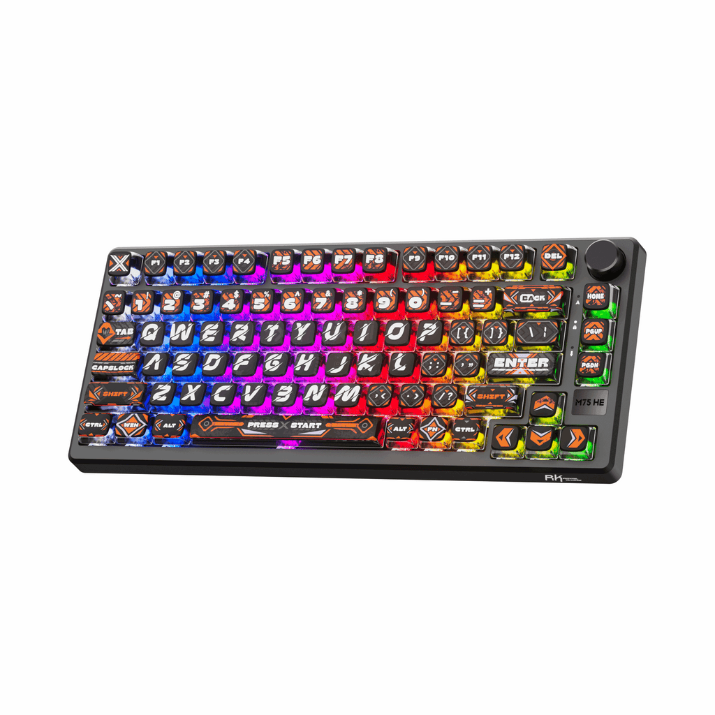 ROYAL KLUDGE M75 HE Magnetic Switch Wired Mechanical Keyboard