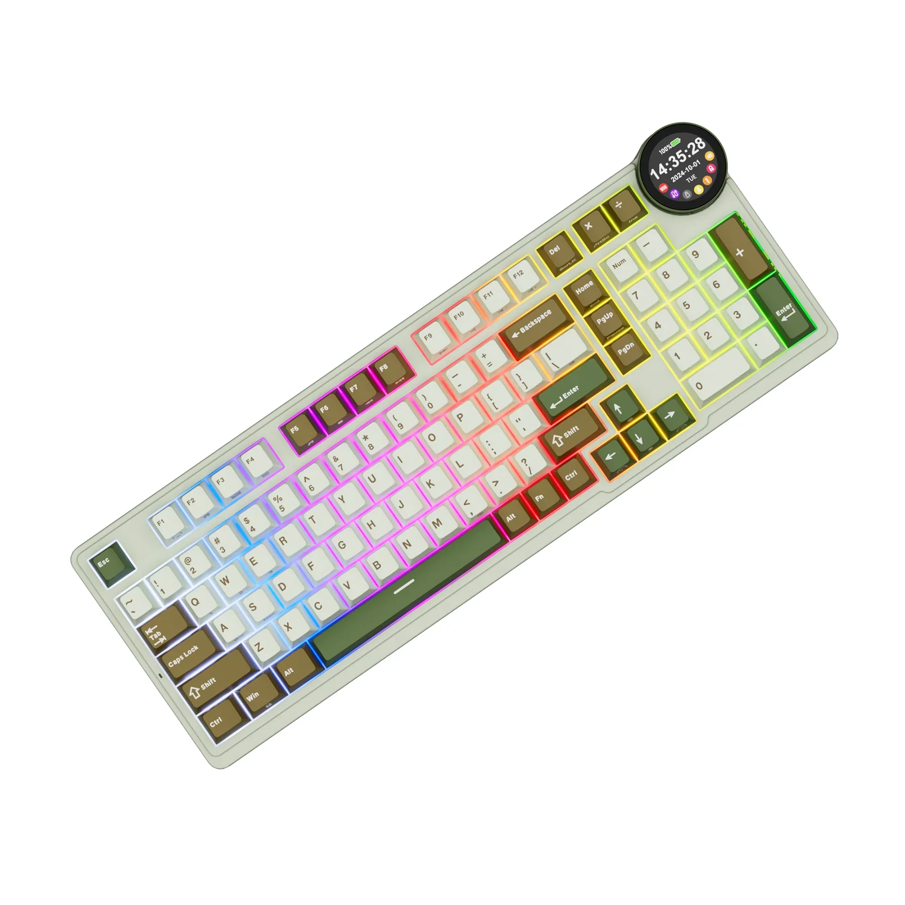 RK ROYAL KLUDGE N99 Wireless Mechanical Keyboard