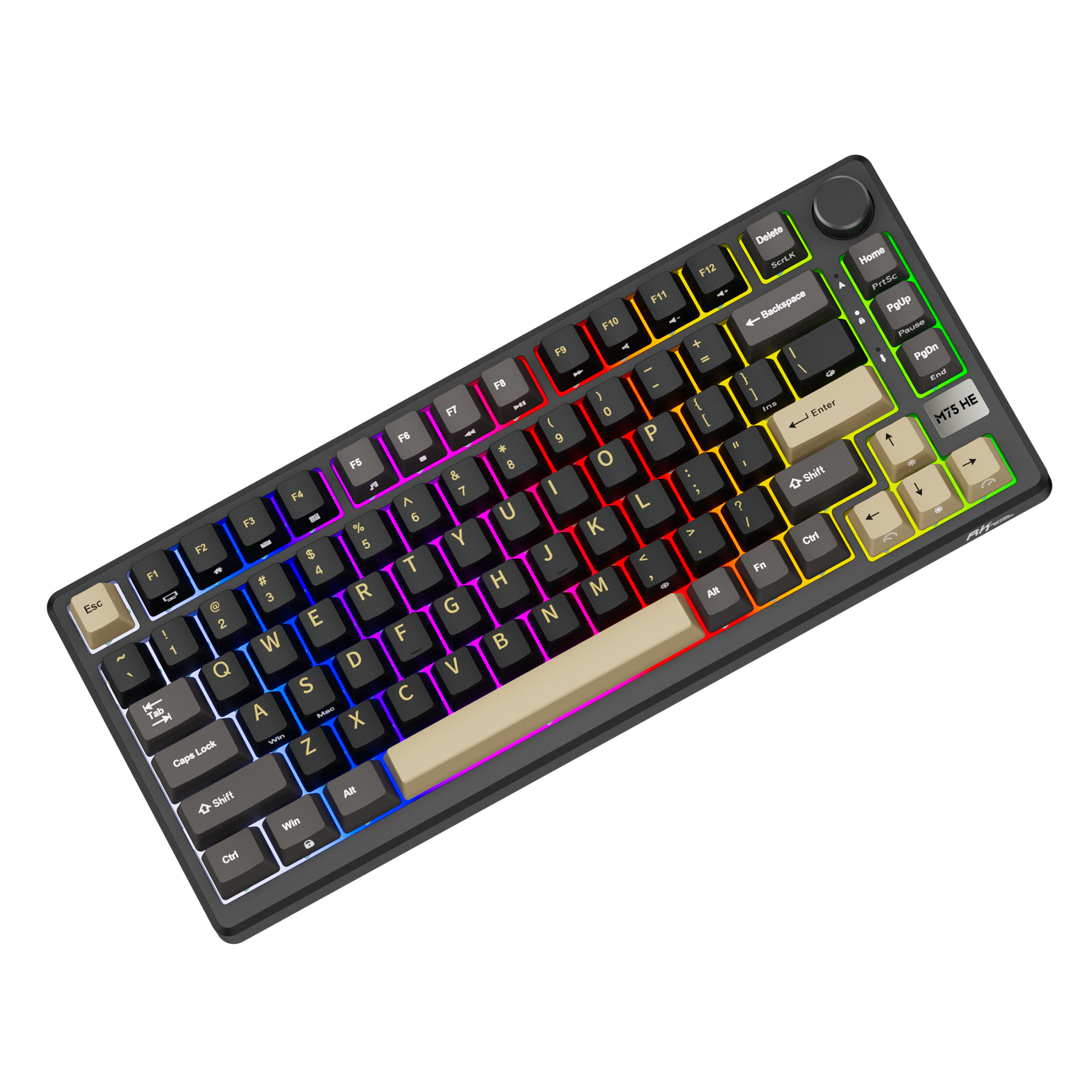 ROYAL KLUDGE M75 HE Magnetic Switch Wired Mechanical Keyboard