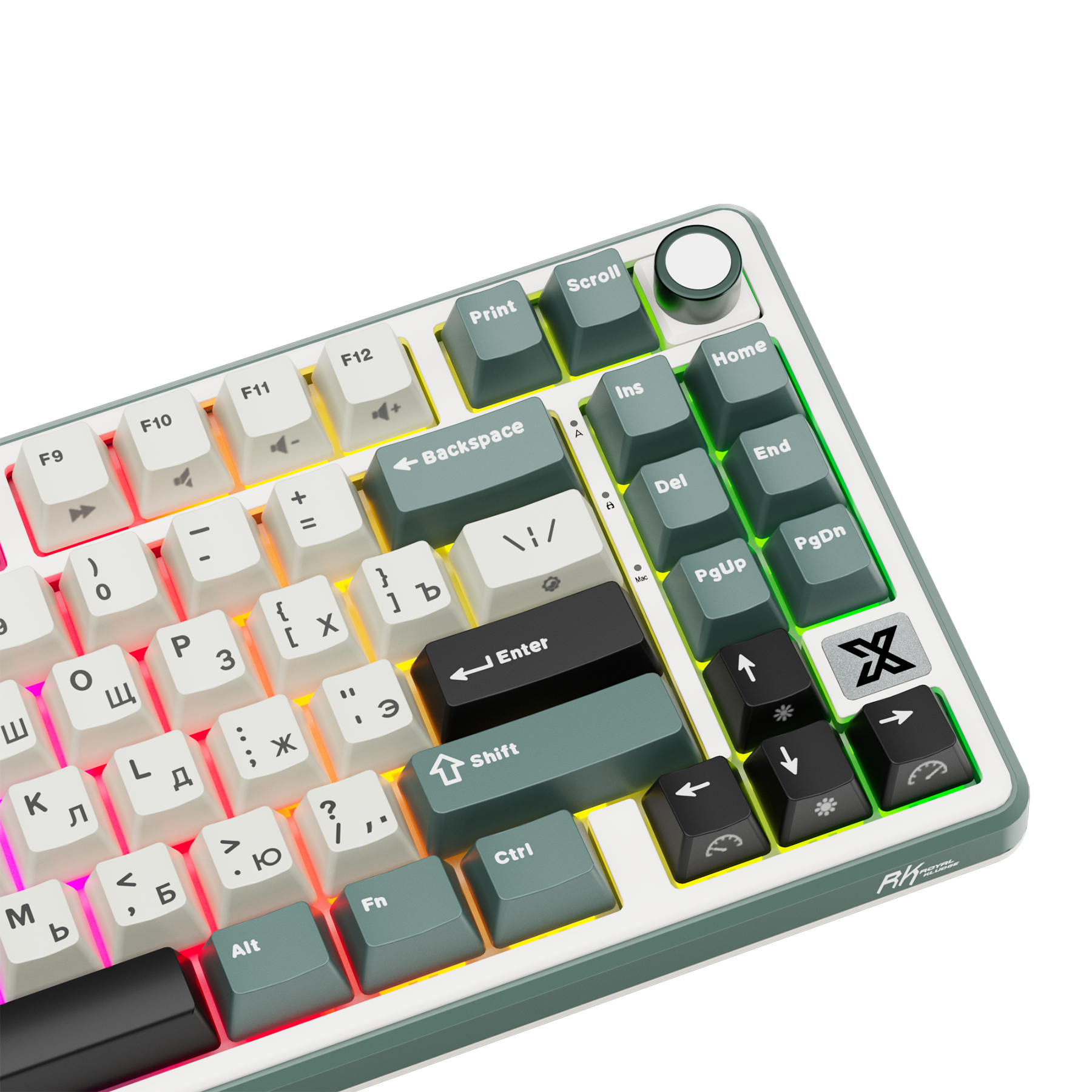 RK ROYAL KLUDGE X87 Wired Mechanical Keyboard