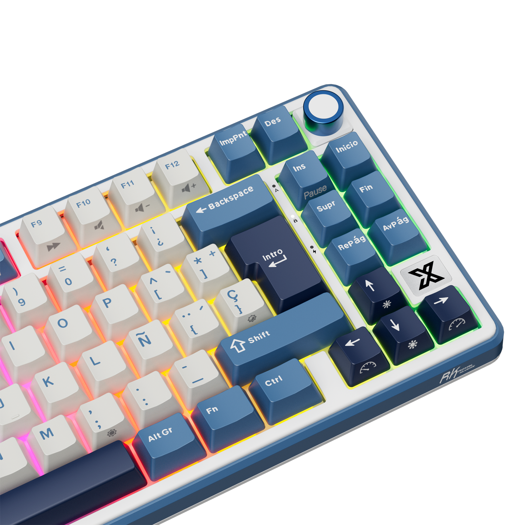 RK ROYAL KLUDGE X87 Wired Mechanical Keyboard