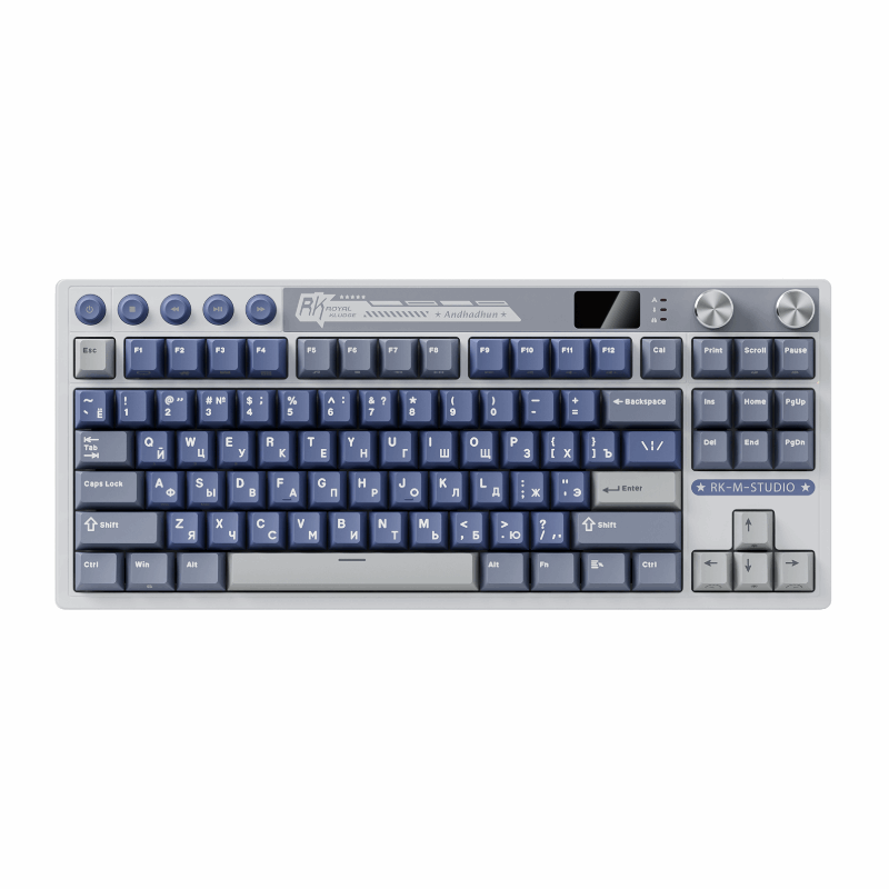 RK ROYAL KLUDGE M87 Wireless Mechanical Keyboard