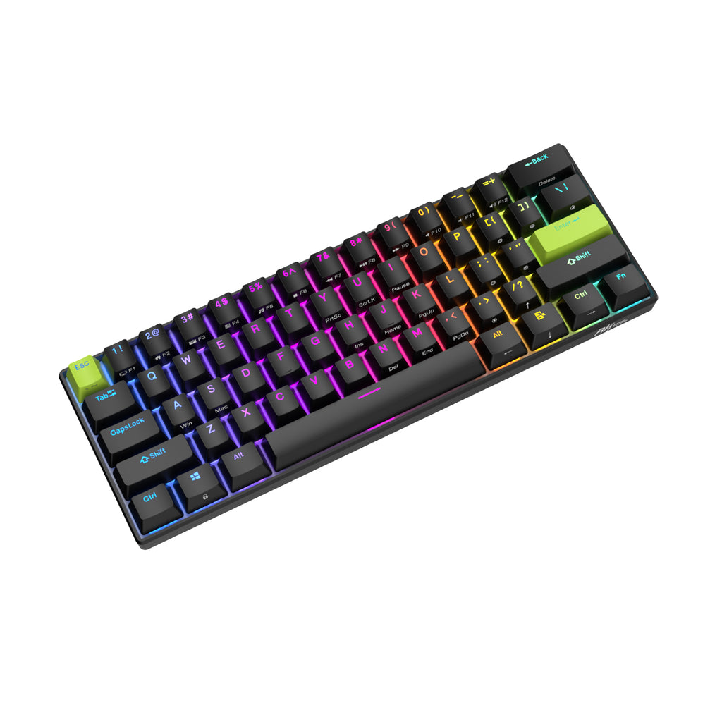 Bàn phím Gaming có dây RK ROYAL KLUDGE C61 HE