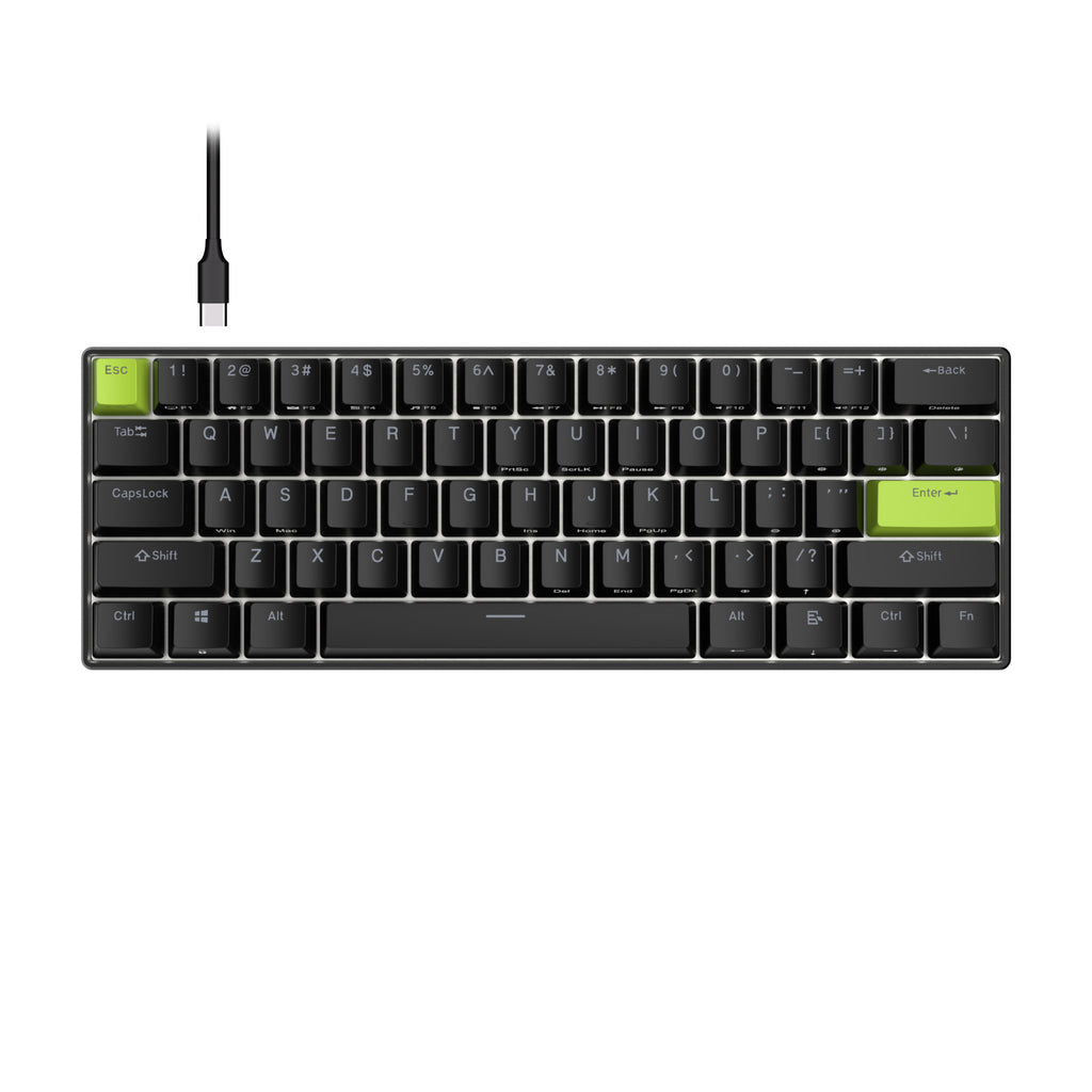Bàn phím Gaming có dây RK ROYAL KLUDGE C61 HE