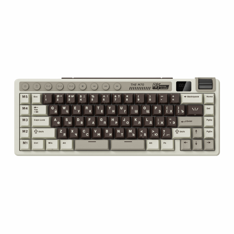 RK ROYAL KLUDGE M70 Wireless Mechanical Keyboard