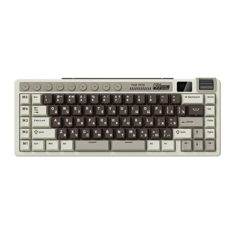 RK ROYAL KLUDGE M70 Wireless Mechanical Keyboard