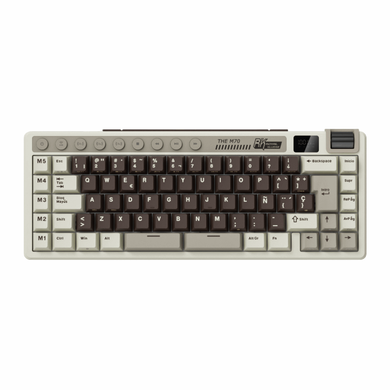 RK ROYAL KLUDGE M70 Wireless Mechanical Keyboard