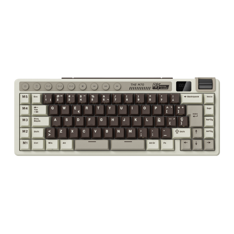 RK ROYAL KLUDGE M70 Wireless Mechanical Keyboard