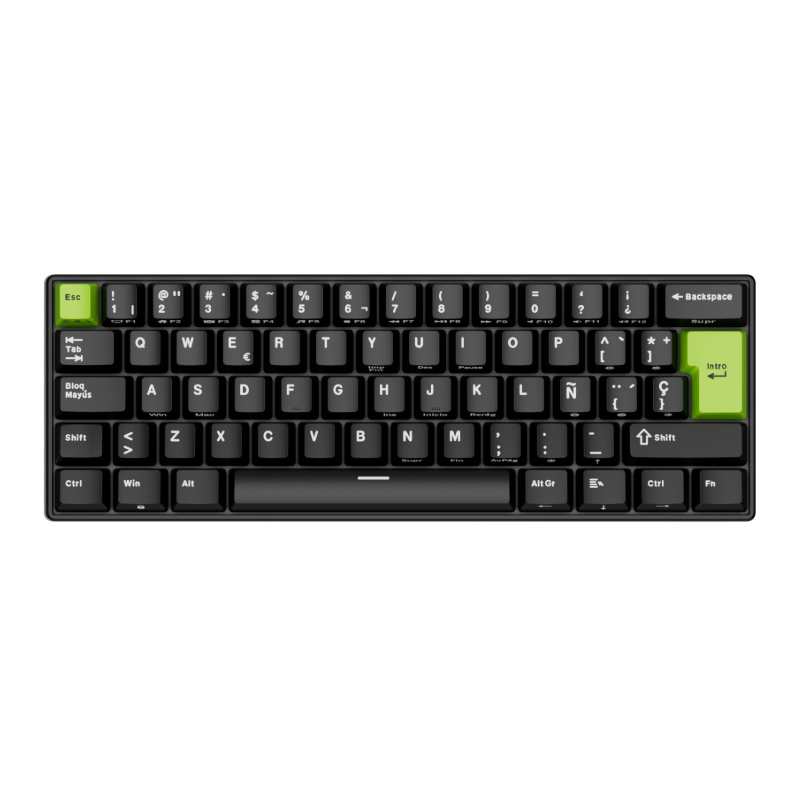 Bàn phím Gaming có dây RK ROYAL KLUDGE C61 HE