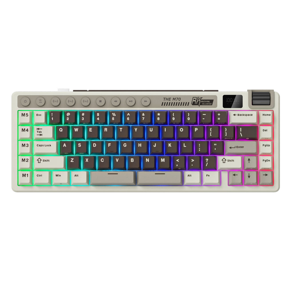 RK ROYAL KLUDGE M70 Wireless Mechanical Keyboard