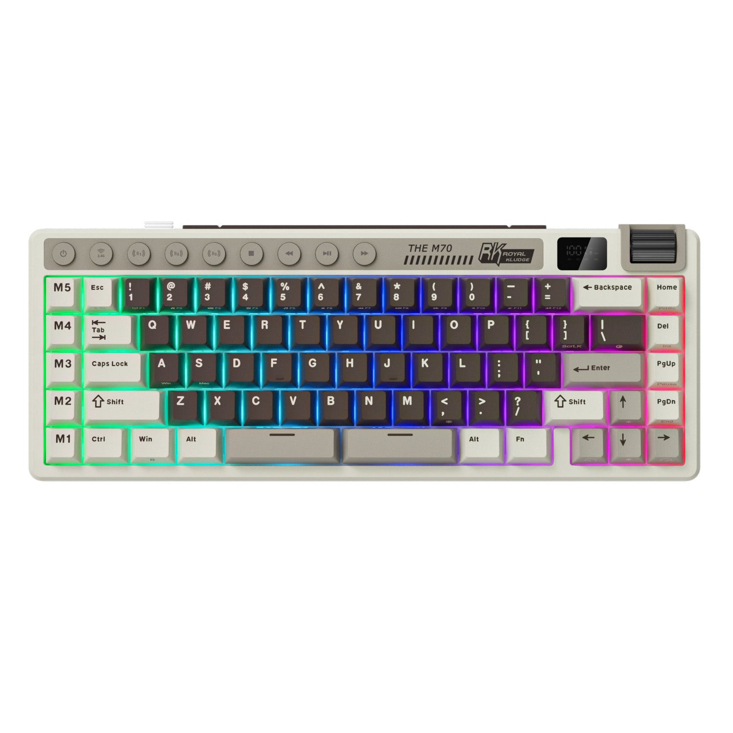 RK ROYAL KLUDGE M70 Wireless Mechanical Keyboard