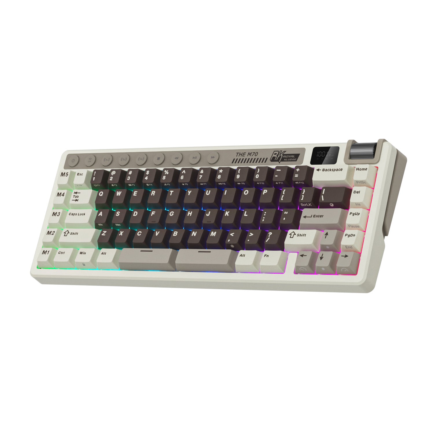 RK ROYAL KLUDGE M70 Wireless Mechanical Keyboard