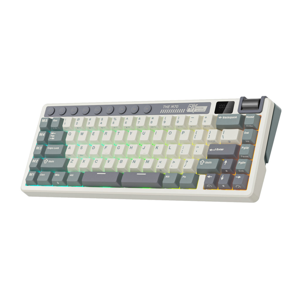 RK ROYAL KLUDGE M70 Wireless Mechanical Keyboard