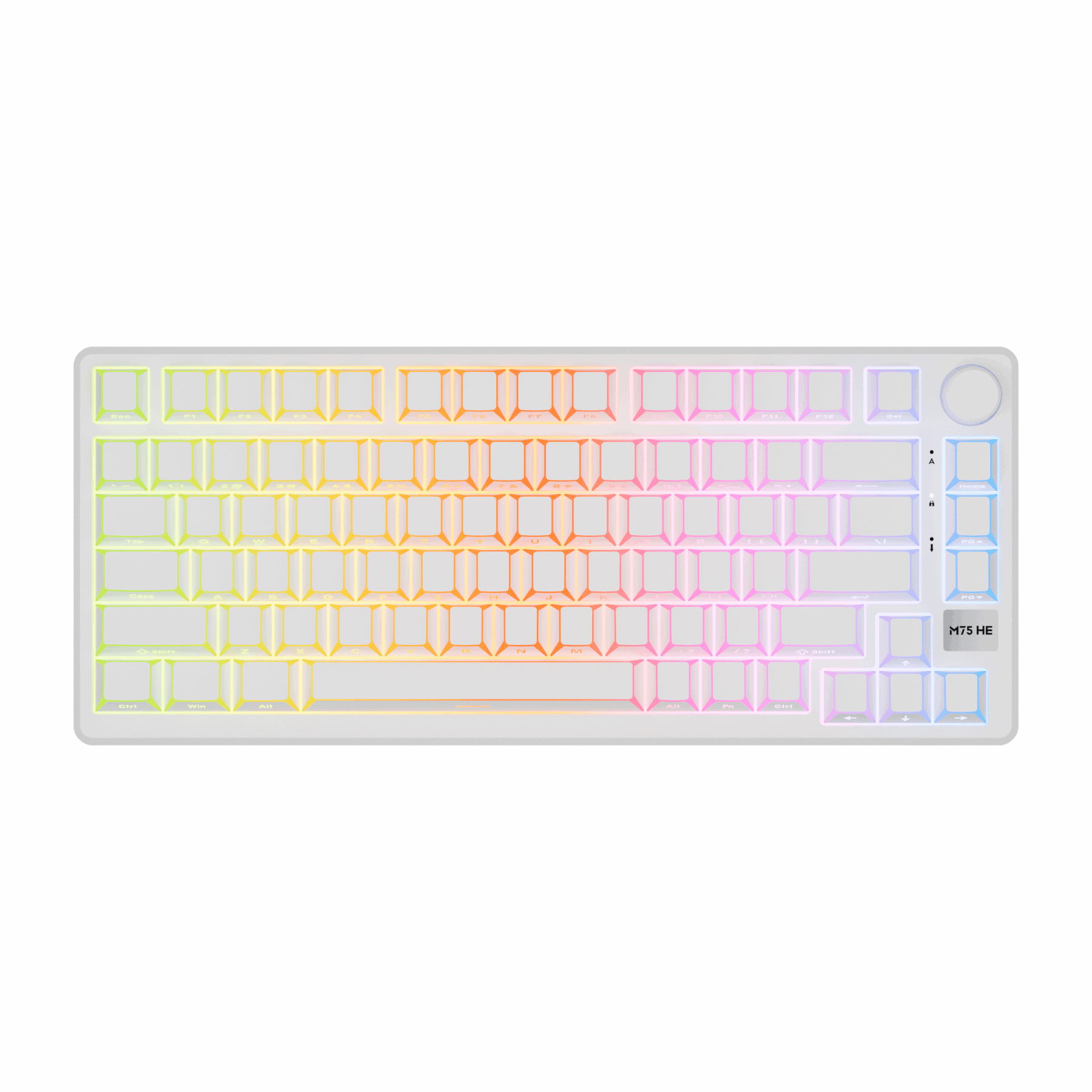 ROYAL KLUDGE M75 HE Magnetic Switch Wired Mechanical Keyboard