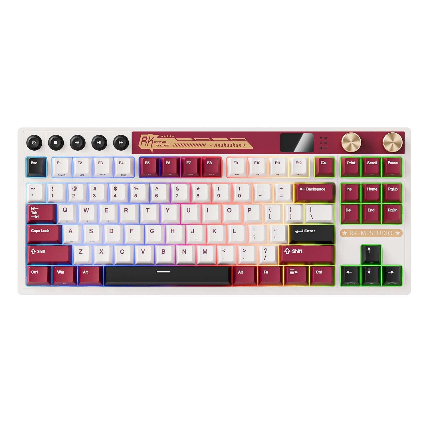 RK ROYAL KLUDGE M87 Wireless Mechanical Keyboard