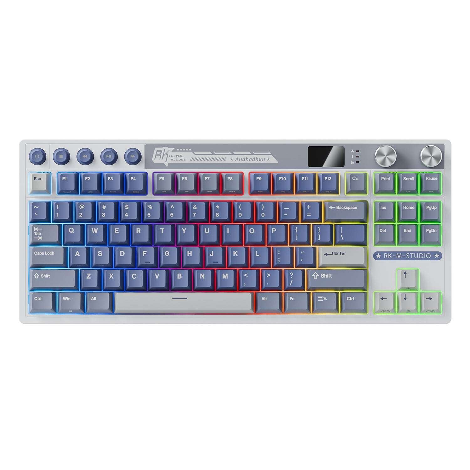 RK ROYAL KLUDGE M87 Wireless Mechanical Keyboard
