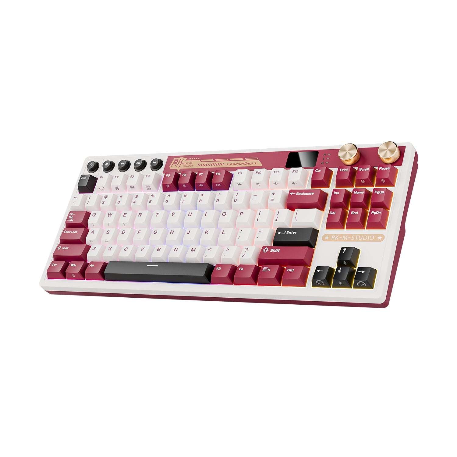 RK ROYAL KLUDGE M87 Wireless Mechanical Keyboard