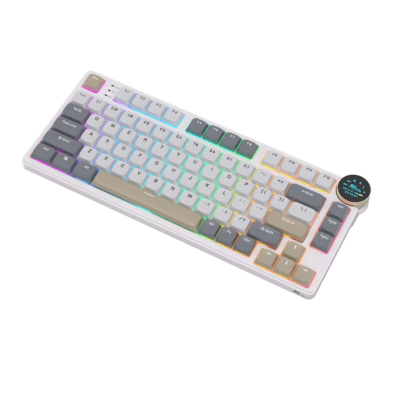 RK ROYAL KLUDGE N80 Low Profile Wireless Mechanical Keyboard