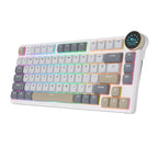 Teclado Mecânico Sem Fio de Perfil Baixo RK ROYAL KLUDGE N80