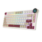 Teclado Mecânico Sem Fio de Perfil Baixo RK ROYAL KLUDGE N80