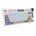 Teclado Mecânico Sem Fio de Perfil Baixo RK ROYAL KLUDGE N80