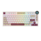 Teclado Mecânico Sem Fio de Perfil Baixo RK ROYAL KLUDGE N80