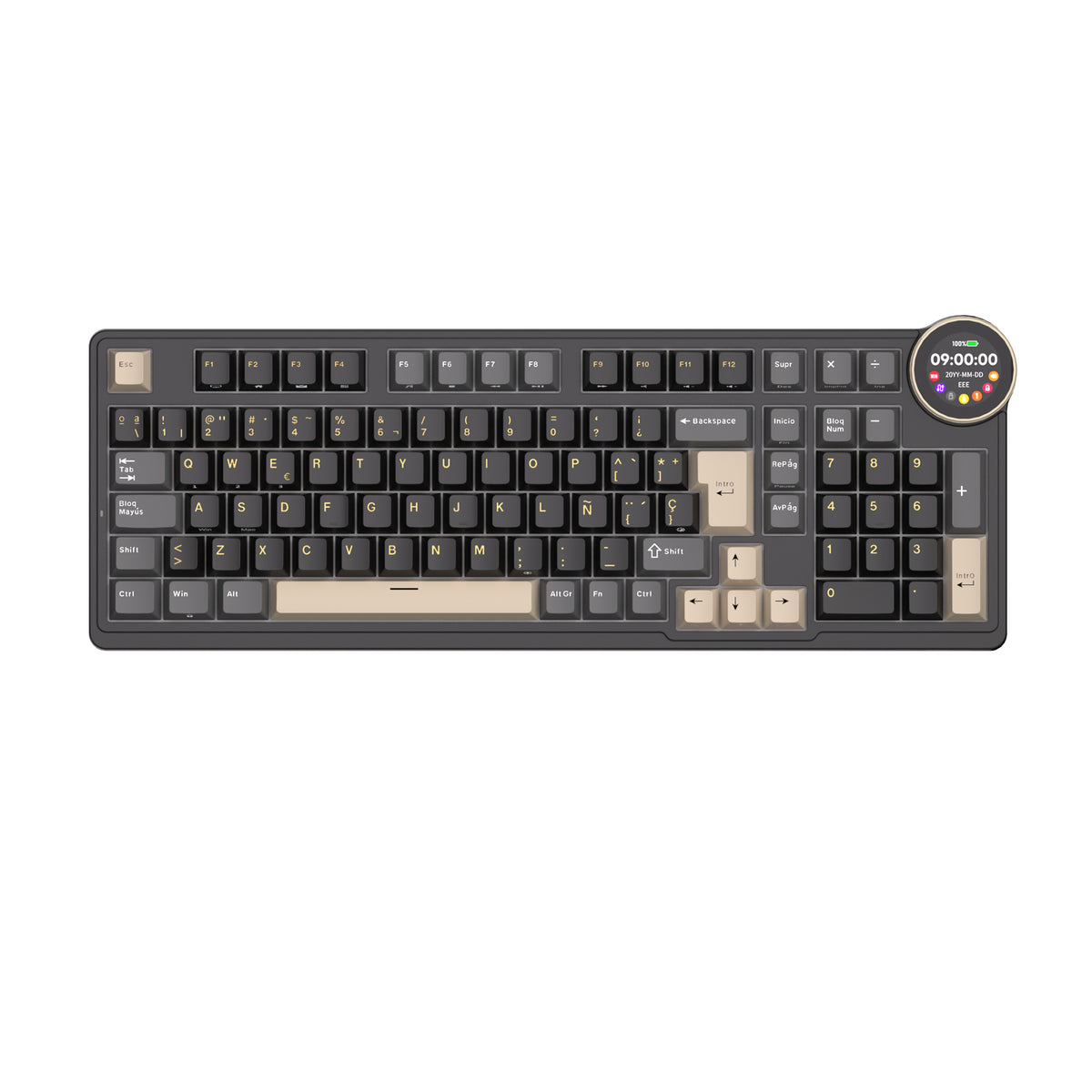 RK ROYAL KLUDGE N99 Wireless Mechanical Keyboard