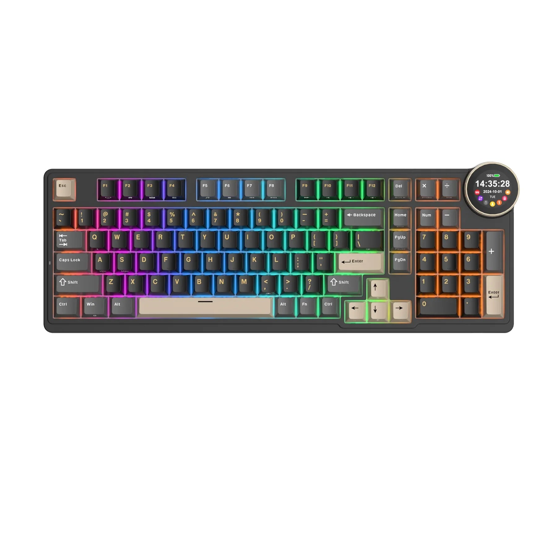 RK ROYAL KLUDGE N99 Wireless Mechanical Keyboard