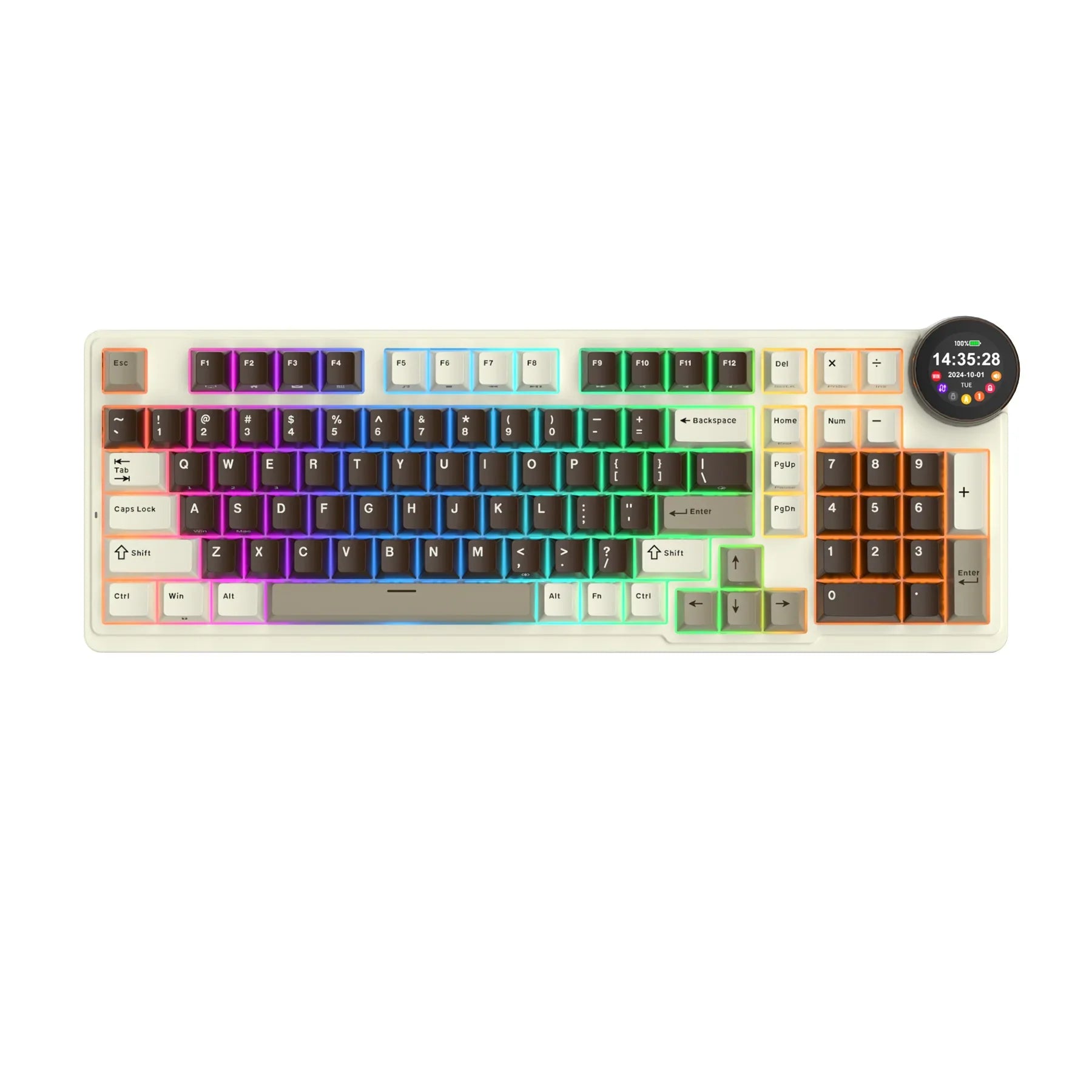 RK ROYAL KLUDGE N99 Wireless Mechanical Keyboard