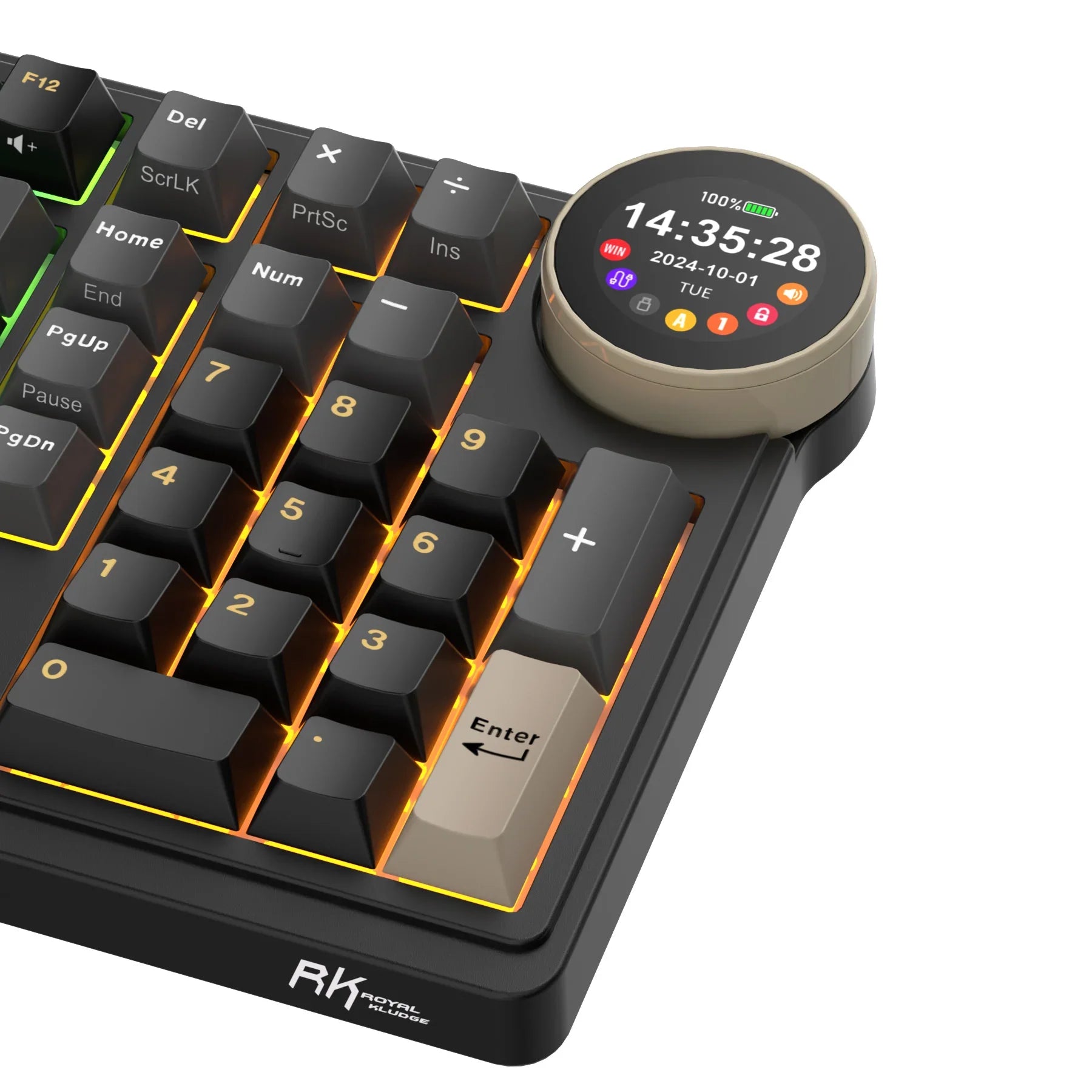 RK ROYAL KLUDGE N99 Wireless Mechanical Keyboard