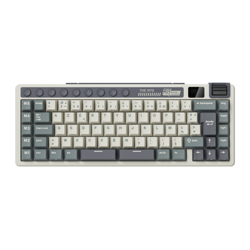 RK ROYAL KLUDGE M70 Wireless Mechanical Keyboard