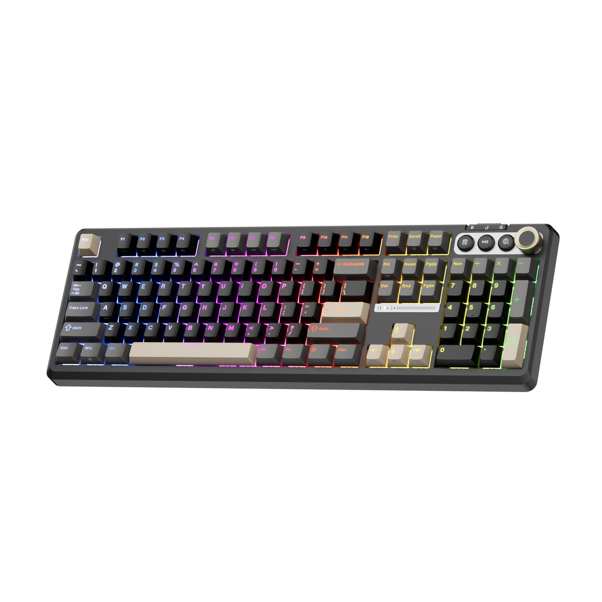 RK ROYAL KLUDGE R104 Pro Wireless Mechanical Keyboard
