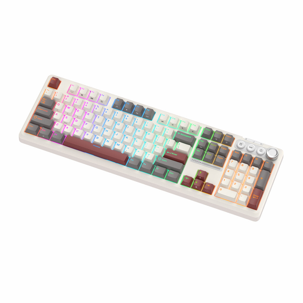 RK ROYAL KLUDGE R104 Pro Wireless Mechanical Keyboard