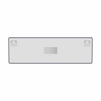 RK ROYAL KLUDGE R108 Wired Mechanical Keyboard