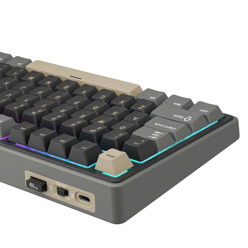 RK ROYAL KLUDGE R75 Pro Wireless Mechanical Keyboard